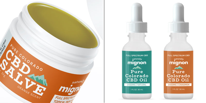 CBD Salve and CBD oil