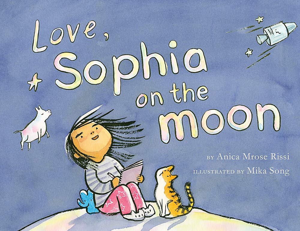 love sophia on the moon