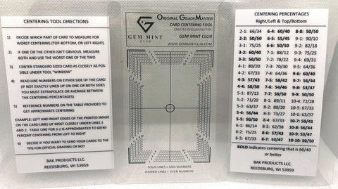 Grading Magnifying Lens – Gem Mint Club