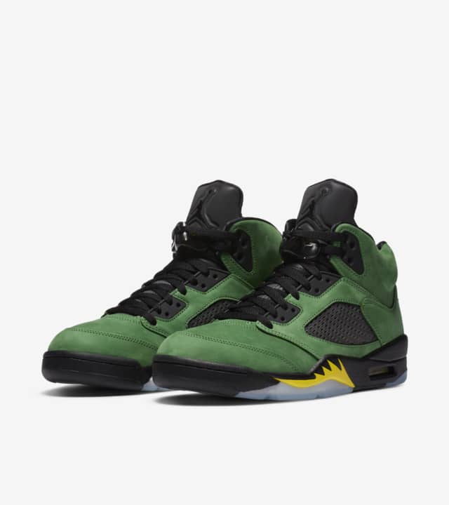 air jordan 5 apple green