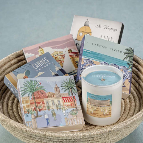 Zodax French Riveria Cannes and Cote D'Azur Candles
