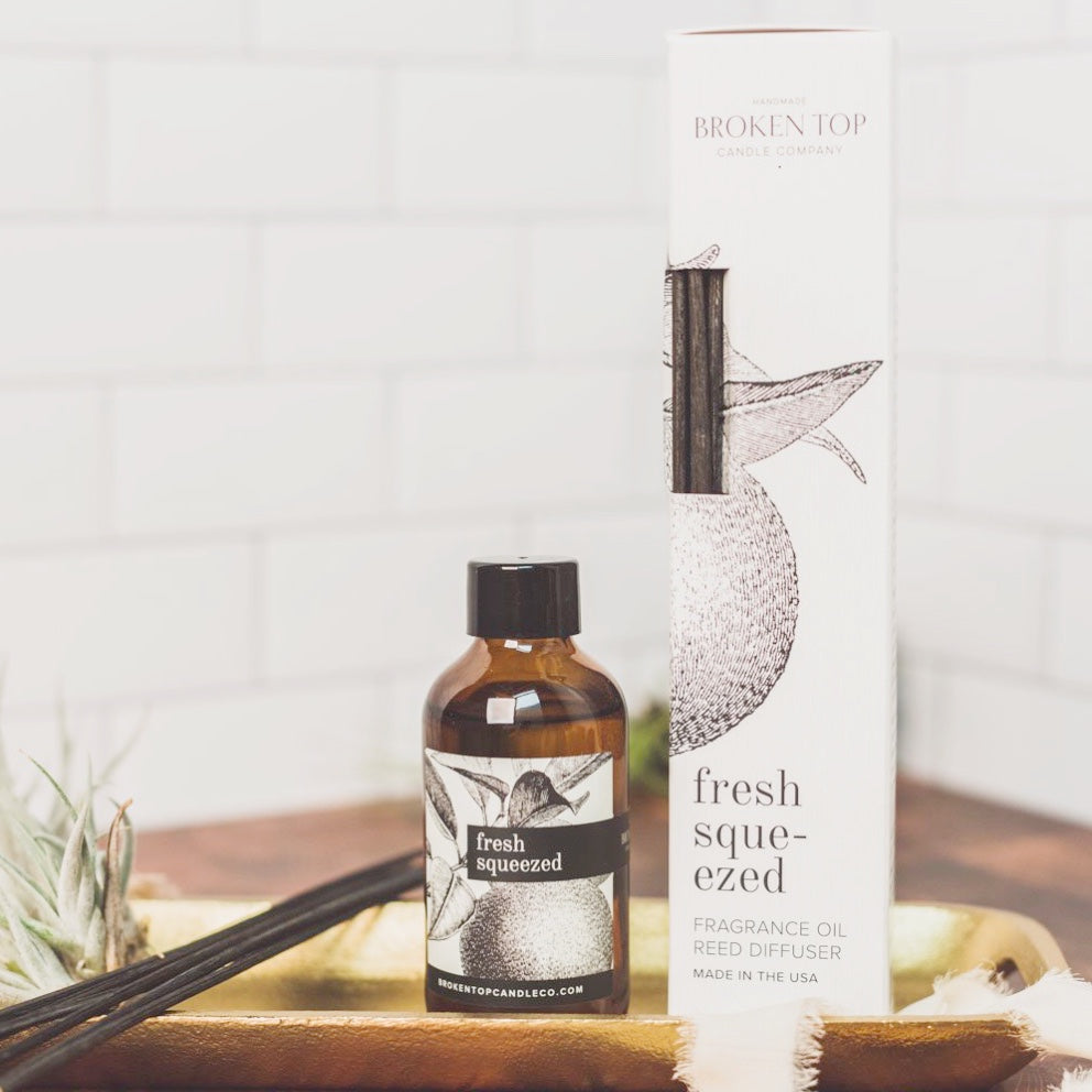 Fresh Squeezed 4 oz. Reed Diffuser - Broken Top Brands