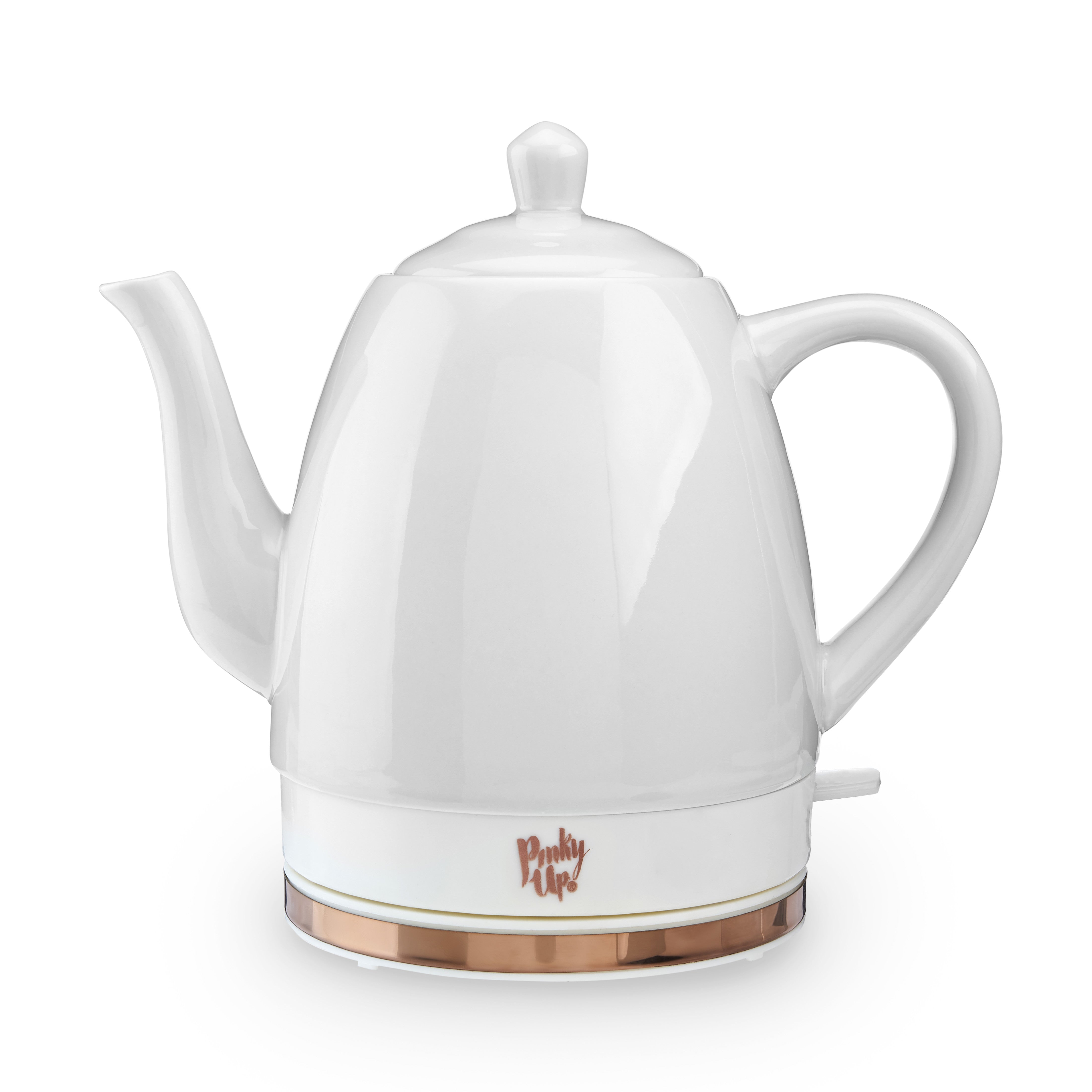 Image of Noelle Ceramic Electric Tea Kettle in Grey