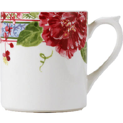 Mug, Millefleurs Design