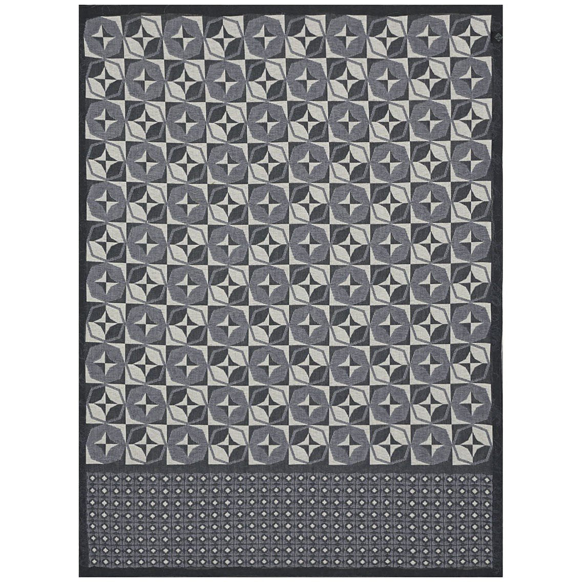 Tea Towel, Bistro Jules, Grey Waffle-Weave