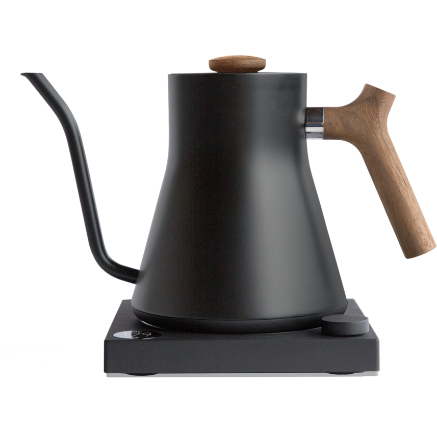 Water Kettle, Variable Temp, Black/Walnut