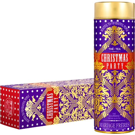 Christmas Party Tea Tin