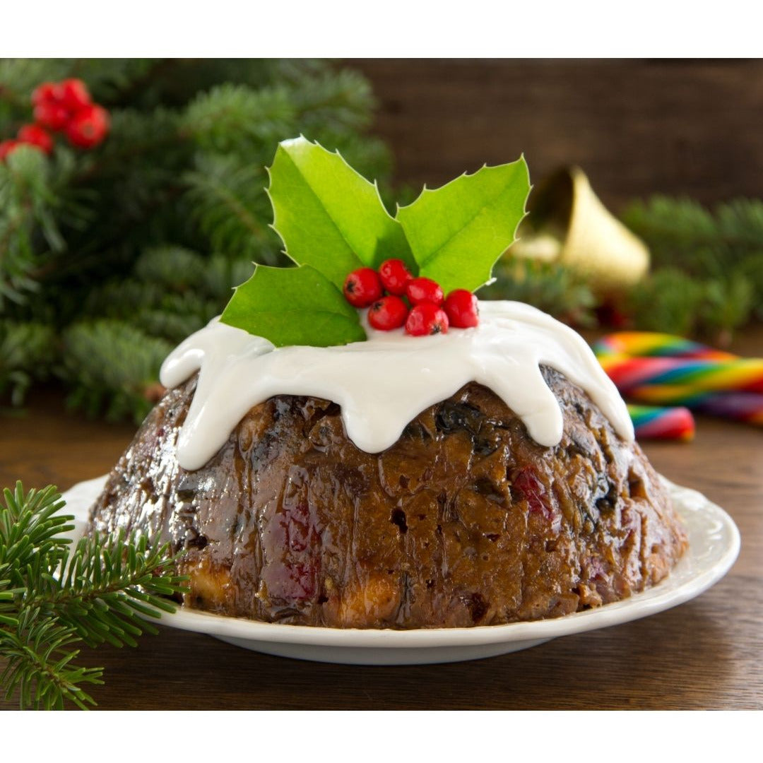 Christmas Pudding Tea Tin