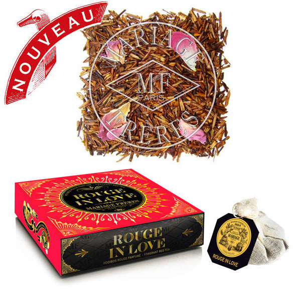 MARIAGE FRERES Marco Polo ROUGE Red Tea Rooibos Loose Leaf 100g Canister  JAPAN