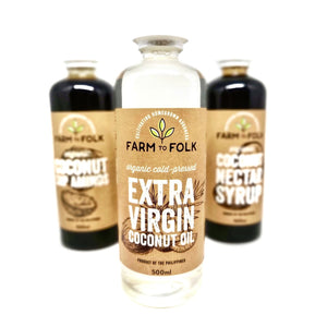 Organic Cold-Pressed Extra Virgin Coconut Oil 250ml
