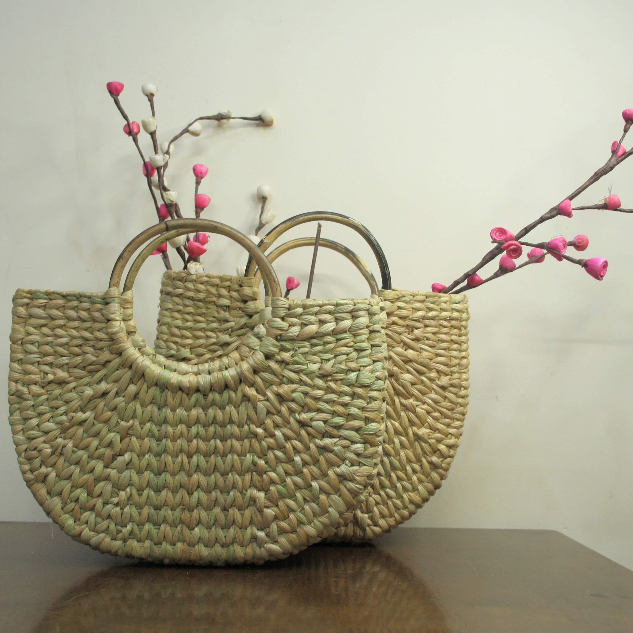 Kouna grass basket – For Sarees