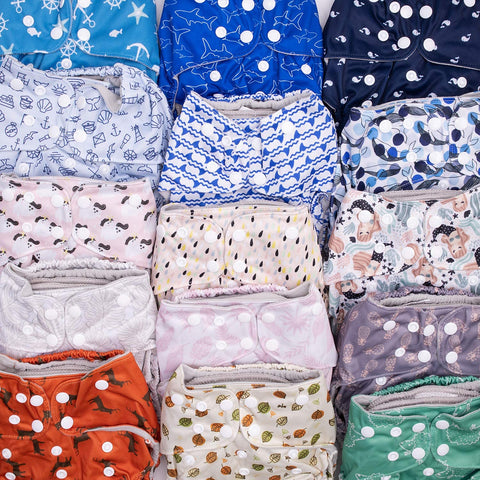 15 simple being diapers ready for packing