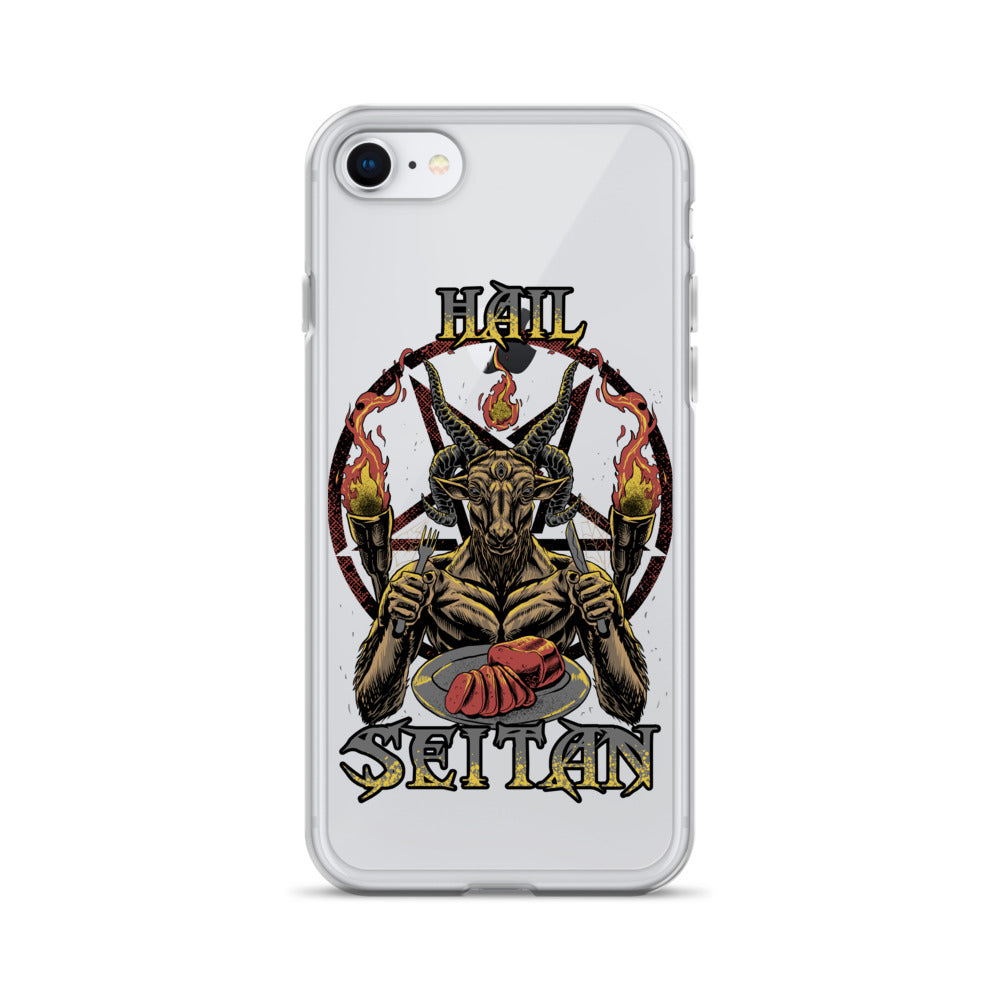 Hail Seitan - iPhone Case - DEF METAL VEGAN product image