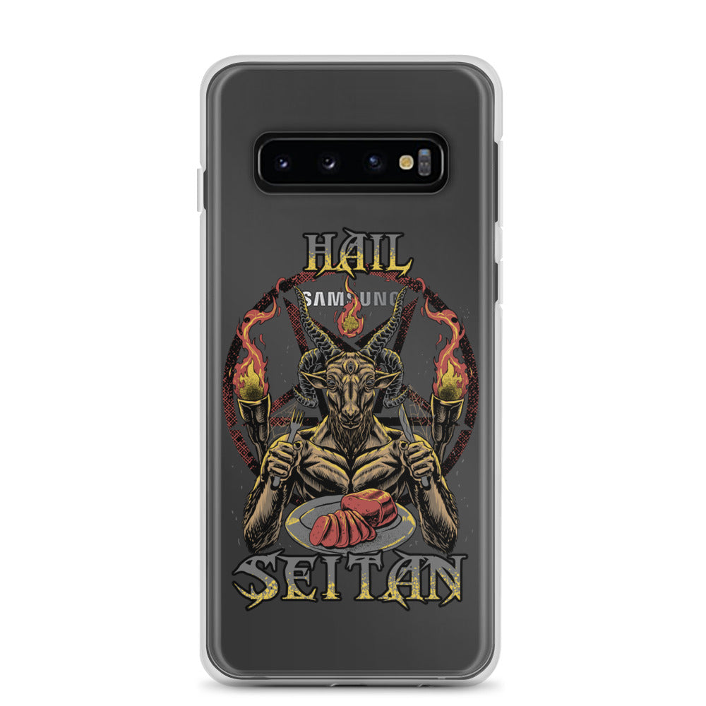 Hail Seitan - Samsung Case - DEF METAL VEGAN product image