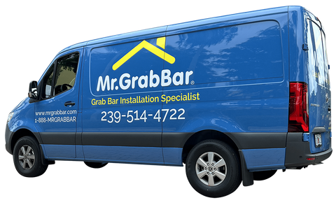 Collier County Grab Bar Installation Truck