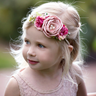 floral crown headpiece