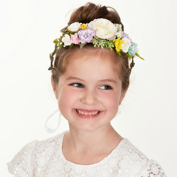 Holly Flower Girl Crown – Think Pink Bows