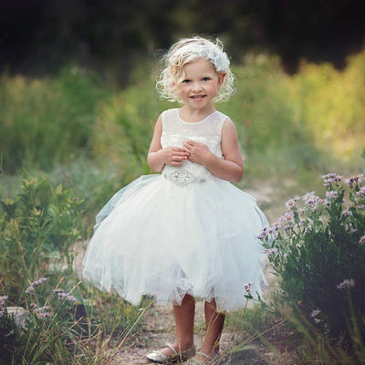 fairy flower girl dress