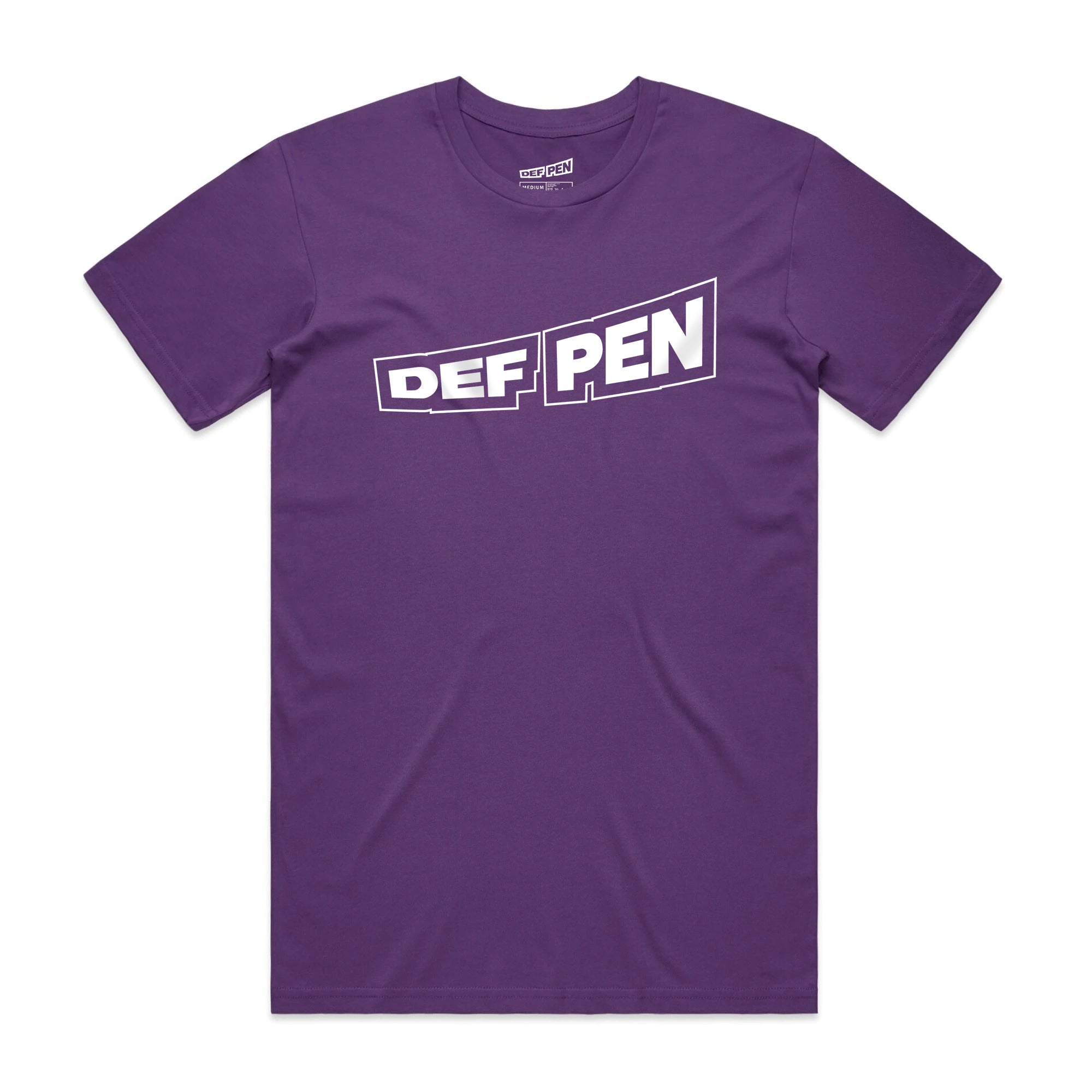 Def Pen Logo Tee (PURPLE) - Def Pen Shop product image