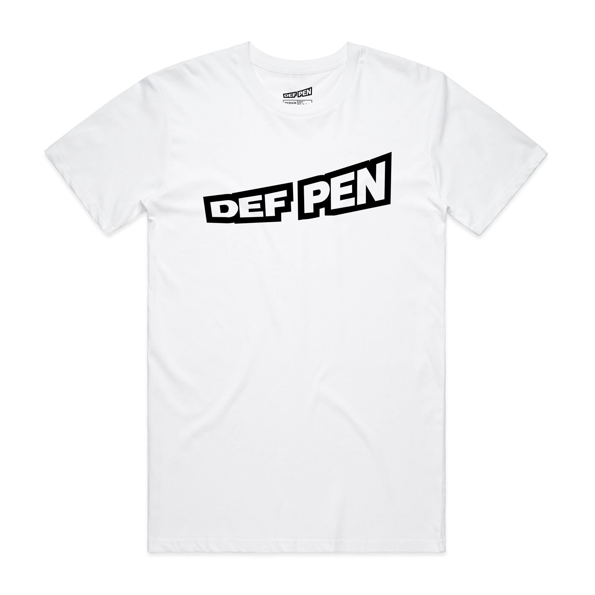 Def Pen Logo Tee (WHITE) - Def Pen Shop product image