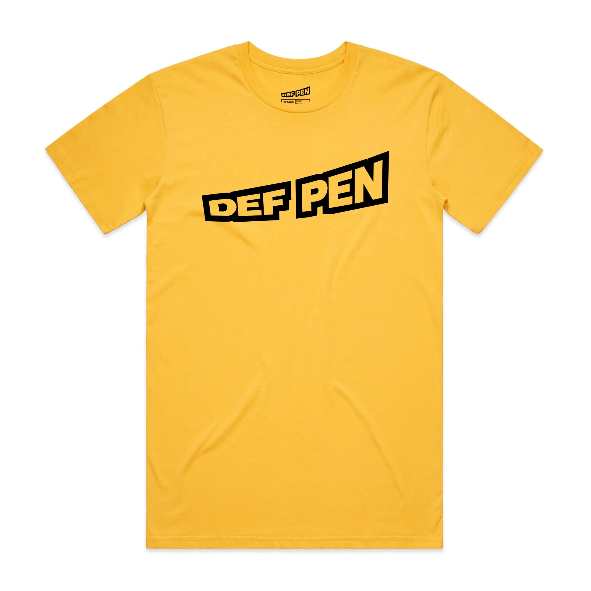 Def Pen Logo Tee (YELLOW) - Def Pen Shop product image