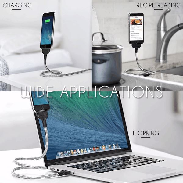 Lazy Stand Up Charging Cable