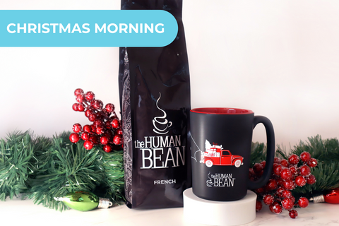 The Human Bean Christmas Morning