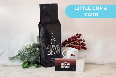 The Human Bean Little Cup & Card