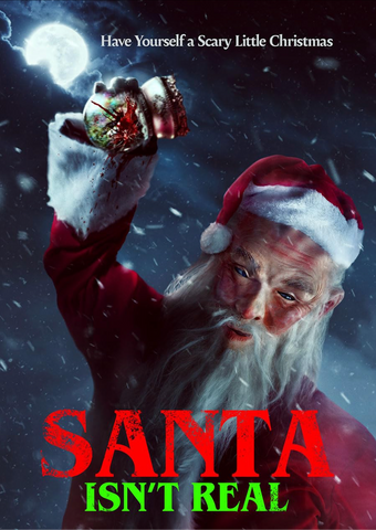 Santa Isn't Real Horror Movie Poster