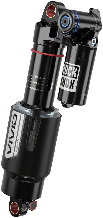 RockShox Vivid Ultimate RC2T Rear Shock - 210 x 52.5 mm Vivid Air 3 Tokens Reb25/Comp30 L/O2 Std 8x20 C1 SC Levo SL 2022+