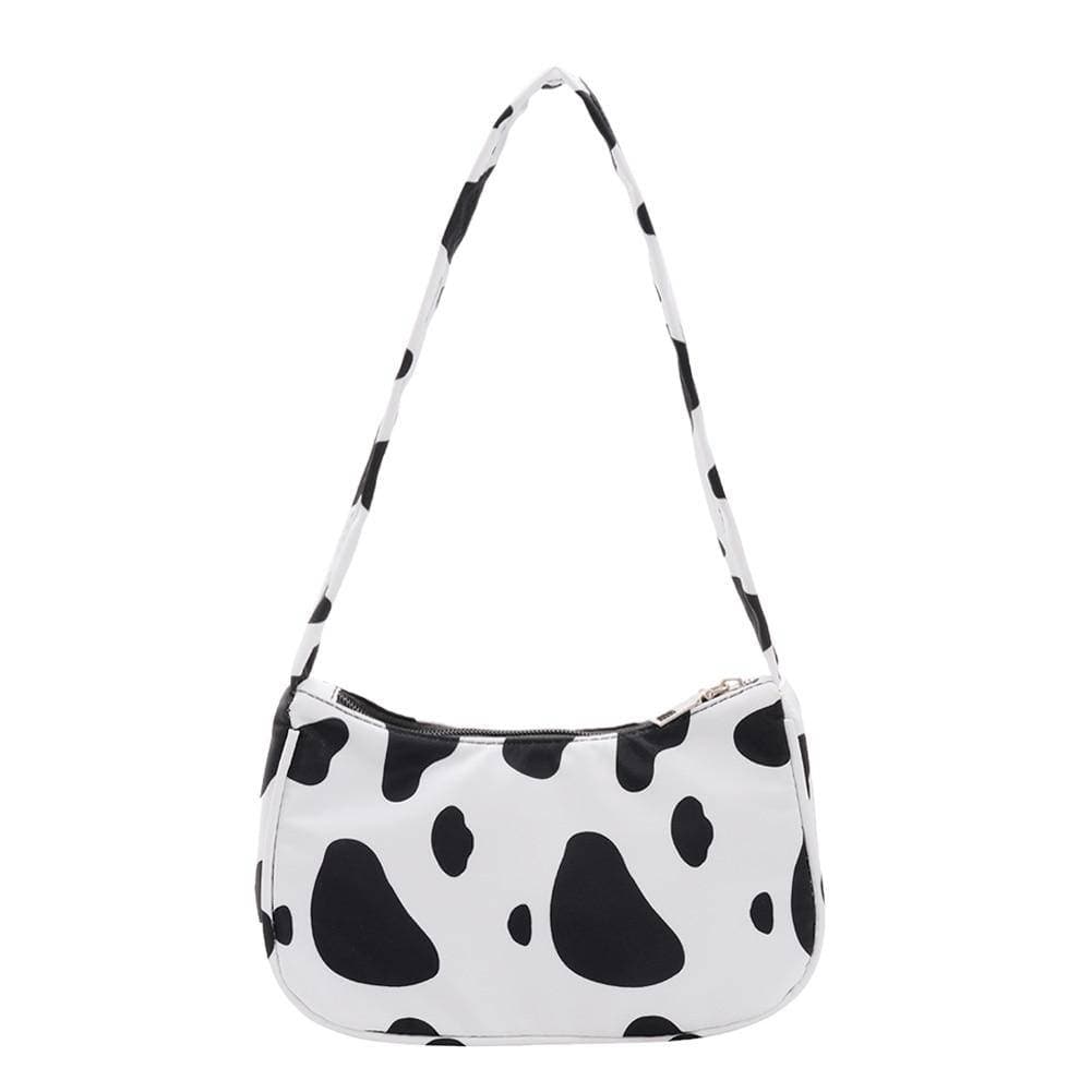 Y2K Cow Print Handbag – GEMINI BY GUY