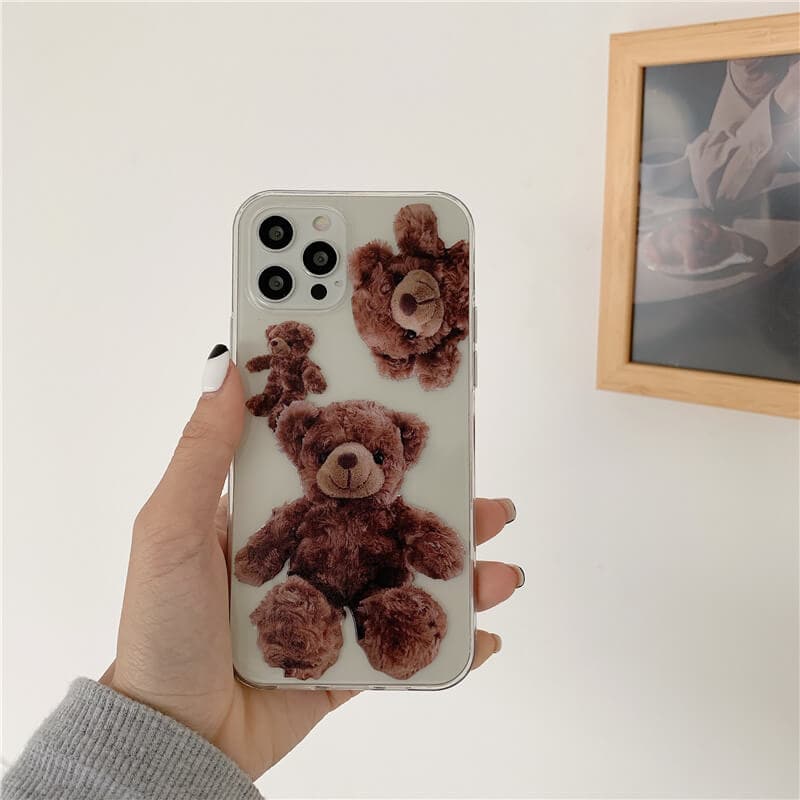 Teddy Bear Graphic Phone Case.