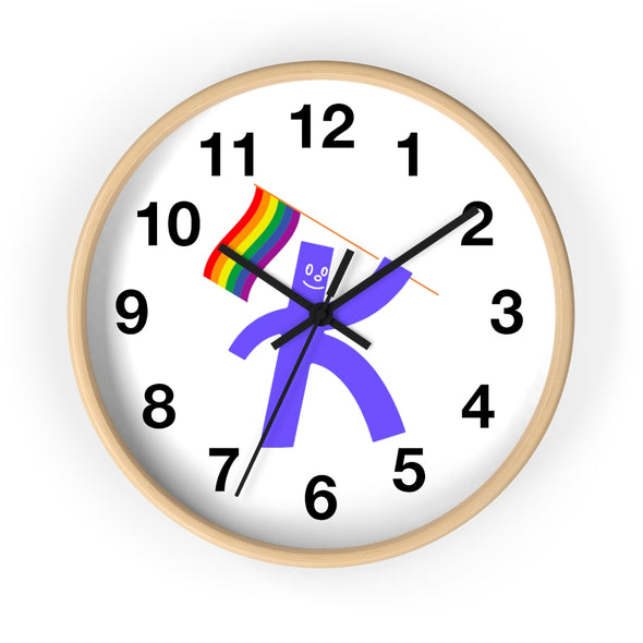 Wall Clock Pride Op Kidtivist