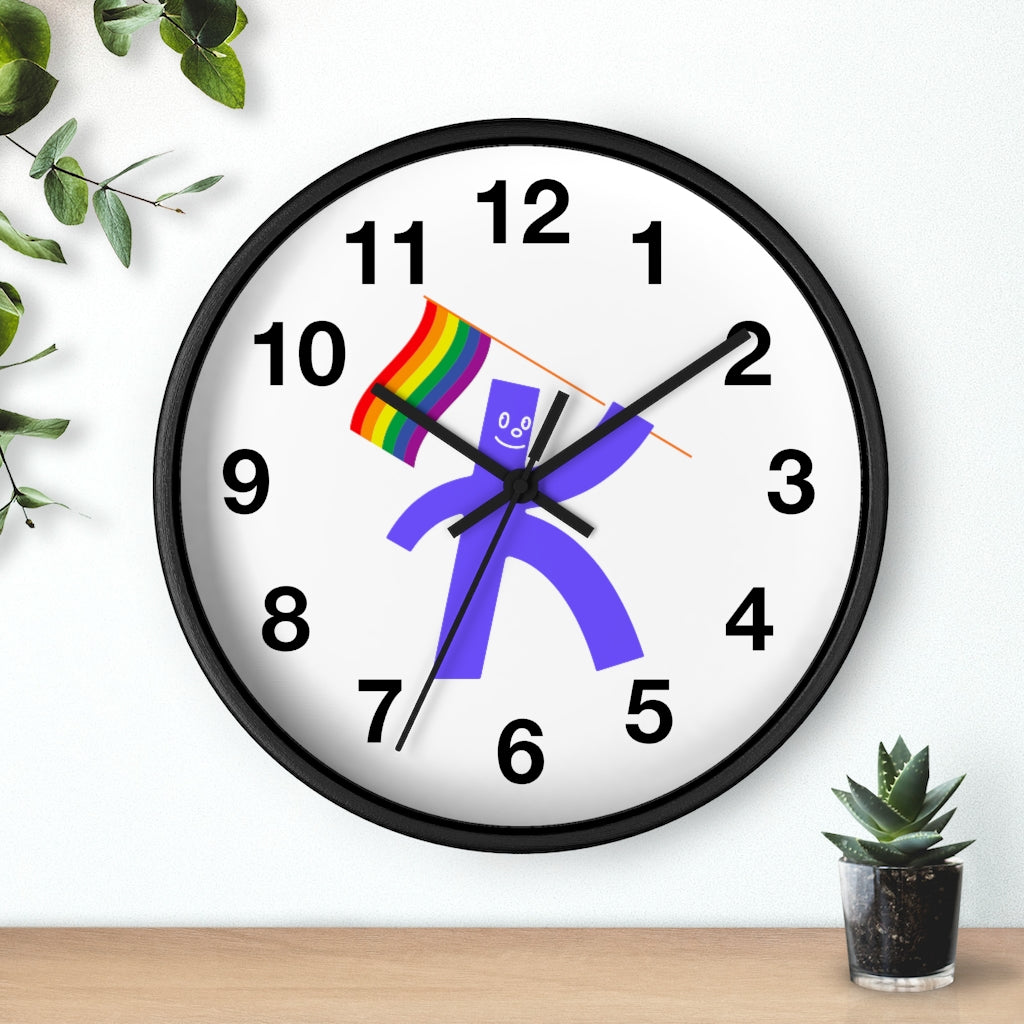 Wall Clock Pride Op Kidtivist