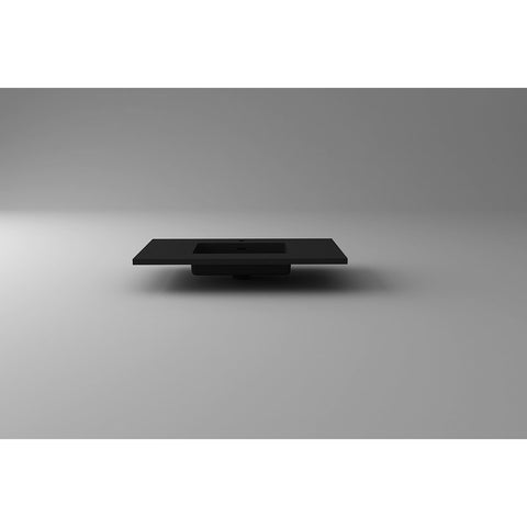 Image of Laviva - VIVA Stone 36" Matte Black - Solid Surface Countertop