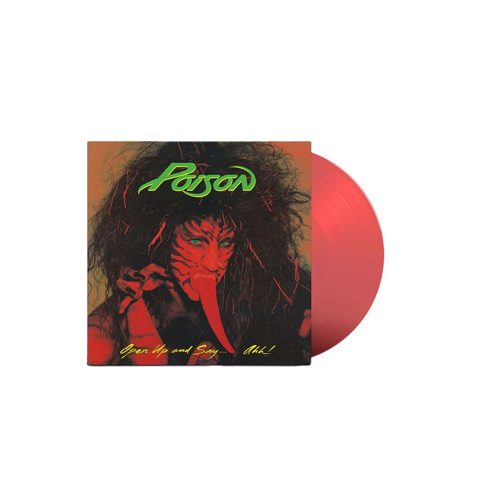 Open Up and Say…Ahh! Red Vinyl - Poison Official Store product image