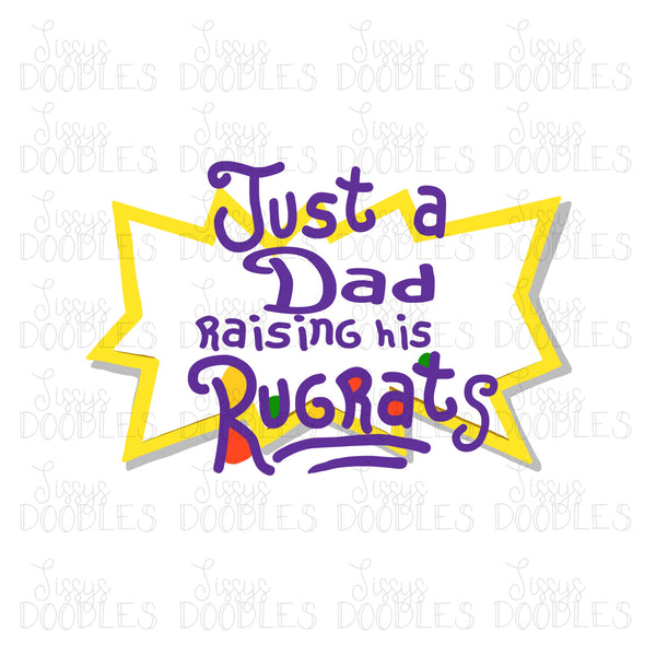 Download Just A Dad Raising His Rugrats Png Download Sissy S Doodles