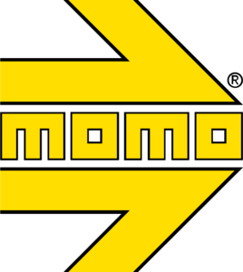 Momo Logo in Yellow with transparent background