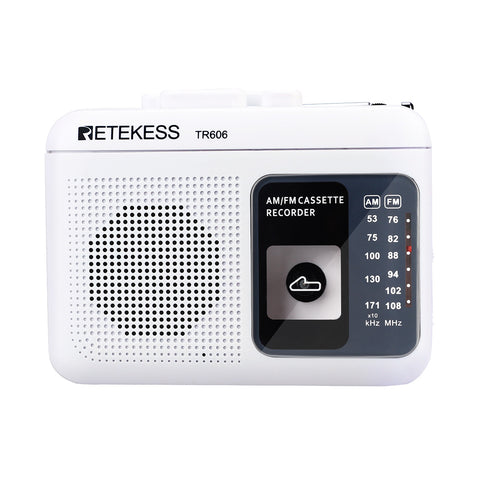 RetekessTR606 カセットプレーヤー テープラジオ ポータブルラジオ