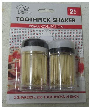 Chef Valley Toothpick Twin-pack 2 shakers X200