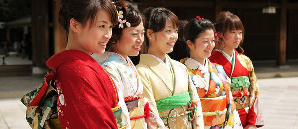 Different type of kimono