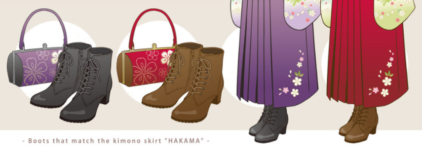 kimono boots