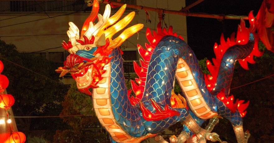 Japanese Dragon  festival