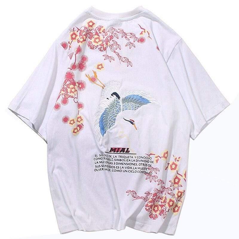 Just Never Crane T-shirt Japanese T-Shirt