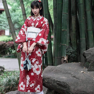 Traditional Temari women's Kimono | Japanese Temple