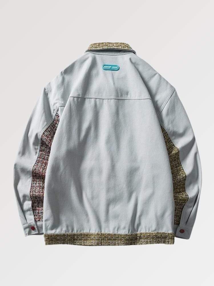 Retro Streetwear Jacket | Japanese Temple