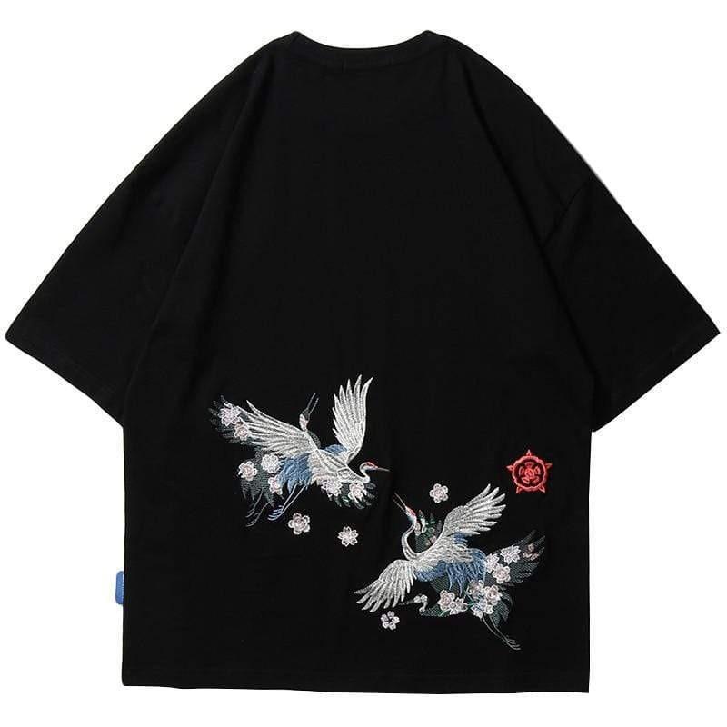 Just Never Crane T-shirt Japanese T-Shirt