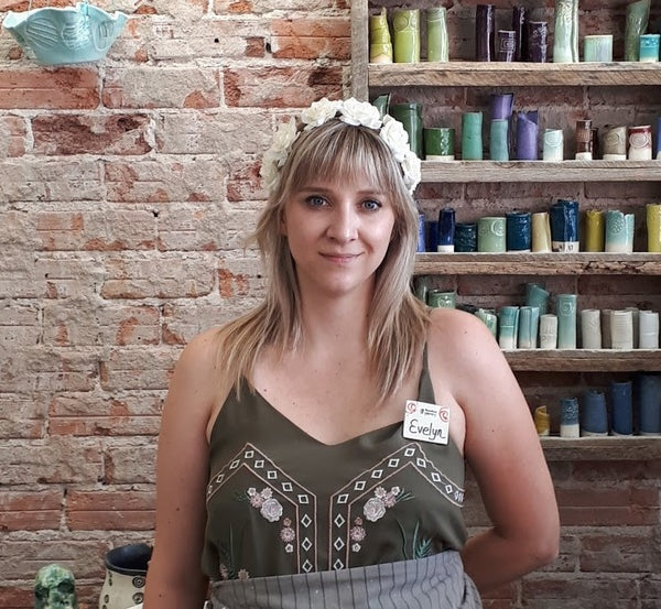 Hintonburg Pottery Instructor Evelyn Leon