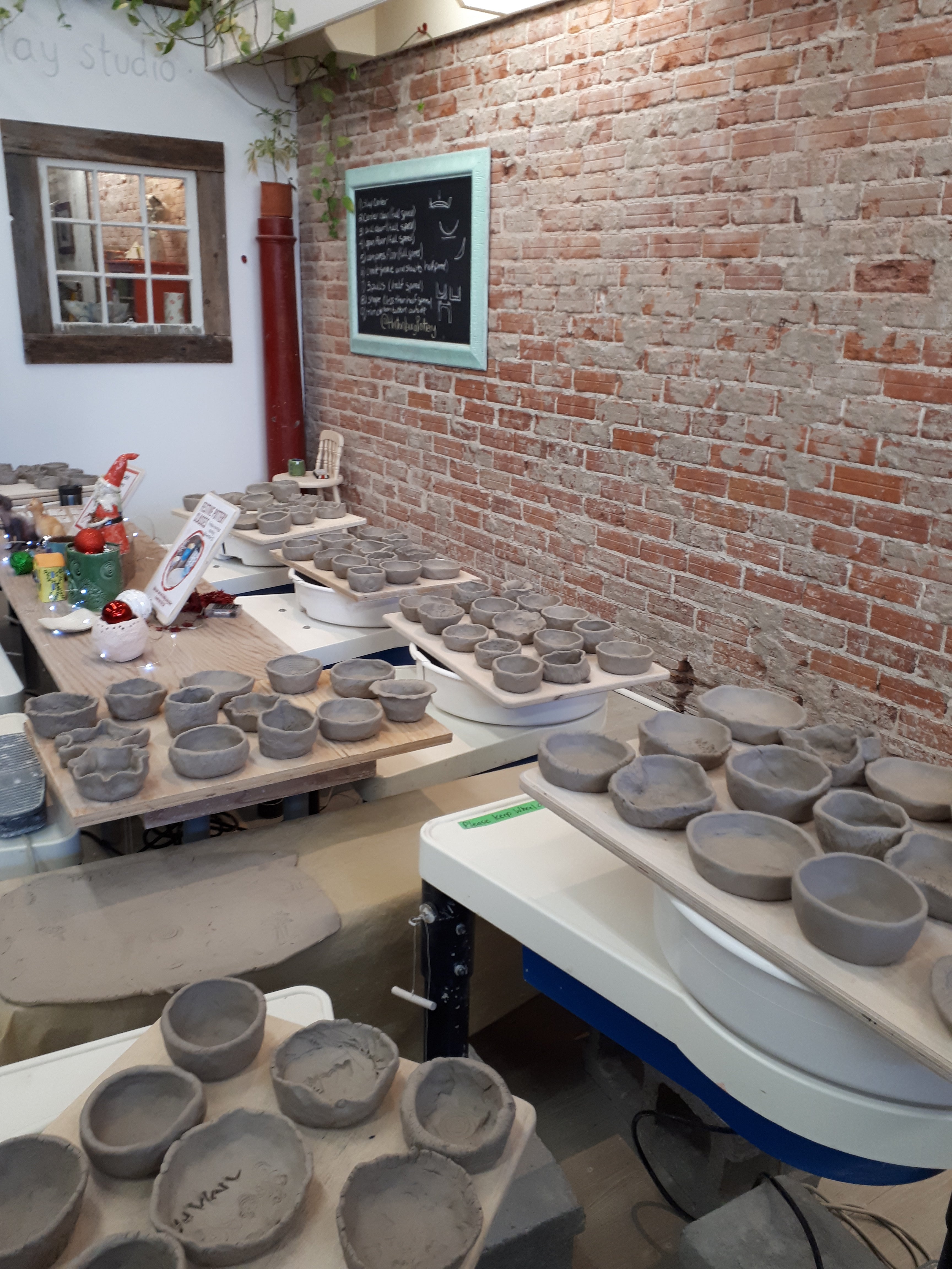 Pottery for Parkdale November 2019 Handbuilding Pinch Pots