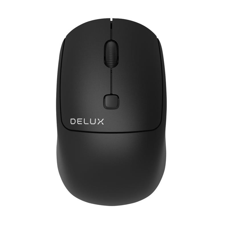 Mouse Delux M320 Gx Negro Inalámbr 1600dpi